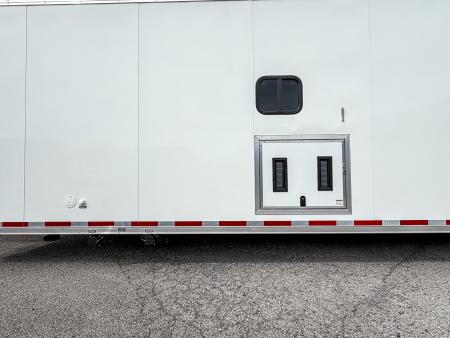 New 2026 8.5x50 Vintage Living Quarters Car Race Trailer