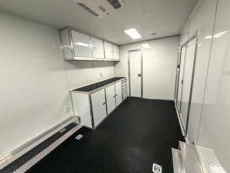New 2026 8.5x50 Vintage Living Quarters Car Race Trailer