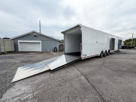 New 2026 8.5x50 Vintage Living Quarters Car Race Trailer