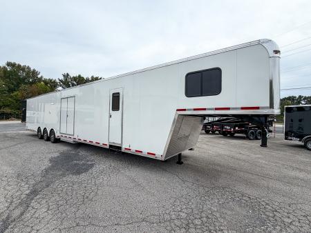 New 2026 8.5x50 Vintage Living Quarters Car Race Trailer