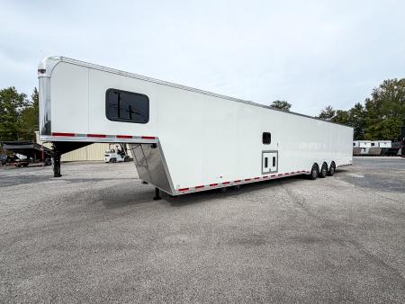 New 2026 8.5x50 Vintage Living Quarters Car Race Trailer