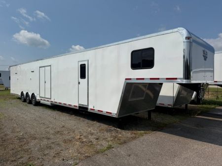 New 2026 8.5x50 Vintage Living Quarters Car Race Trailer