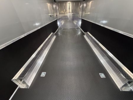 New 2026 8.5x34 Vintage Race Trailer with Bathroom Package