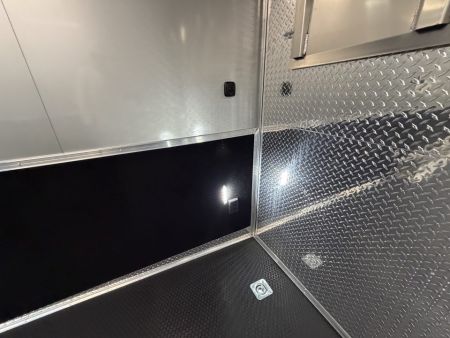New 2026 8.5x34 Vintage Race Trailer with Bathroom Package