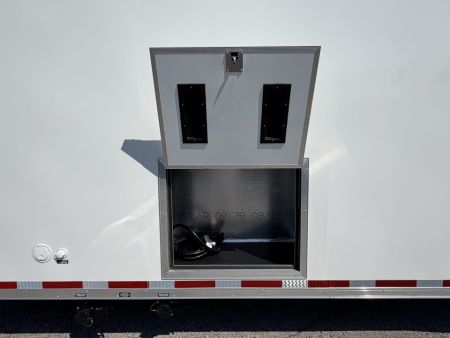 New 2026 8.5x34 Vintage Race Trailer with Bathroom Package