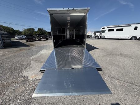 New 2026 8.5x34 Vintage Race Trailer with Bathroom Package