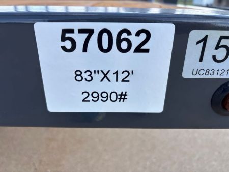 New 2027 Lamar Trailers UC831213 Utility Trailer