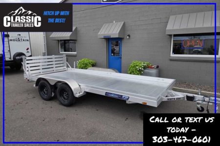New 2027 Aluma 7816TA ESA Utility Trailer