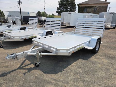 New 2027 Aluma 7712H-S-TG Utility Trailer
