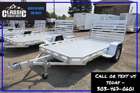 New 2027 Aluma 7712H-S-TG Utility Trailer