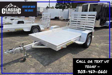 New 2027 Aluma 6810H-S-TG Utility Trailer