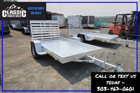 New 2026 Aluma 6810H-S-TG Utility Trailer