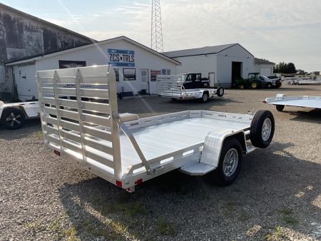 New 2027 Aluma 7712H-STG Utility Trailer