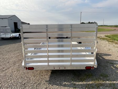 New 2027 Aluma 7712H-STG Utility Trailer