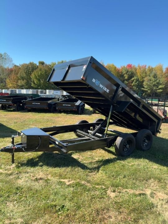 New 2025 BWISE 612lp-le-12 Dump Trailer
