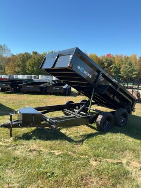 New 2025 BWISE 612lp-le-12 Dump Trailer