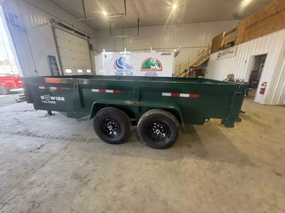 New 2025 BWISE 714lp-le-14 Dump Trailer