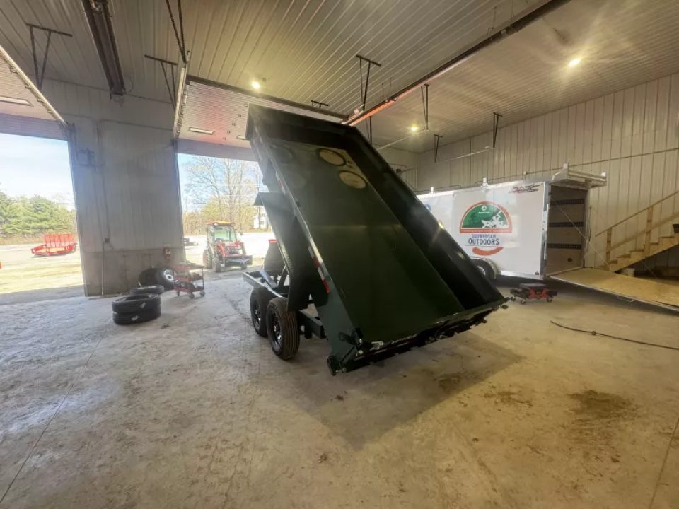 New 2025 BWISE 714lp-le-14 Dump Trailer
