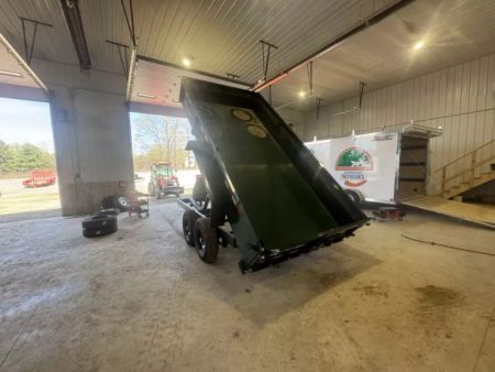 New 2025 BWISE 714lp-le-14 Dump Trailer
