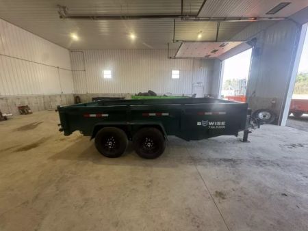 New 2025 BWISE 714lp-le-14 Dump Trailer
