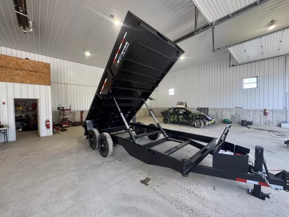 New 2025 BWISE 716lp-le-14 Dump Trailer