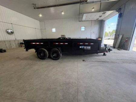 New 2025 BWISE 716lp-le-14 Dump Trailer