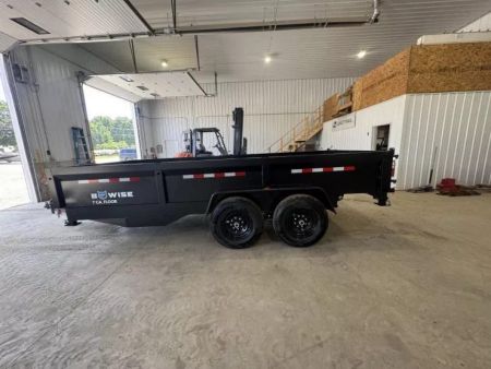 New 2025 BWISE 716lp-le-14 Dump Trailer