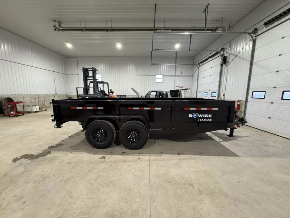 New 2026 BWISE 716lp-le-16 Dump Trailer