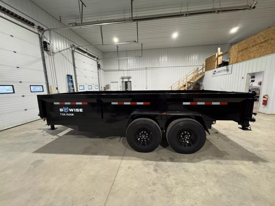 New 2026 BWISE 716lp-le-16 Dump Trailer