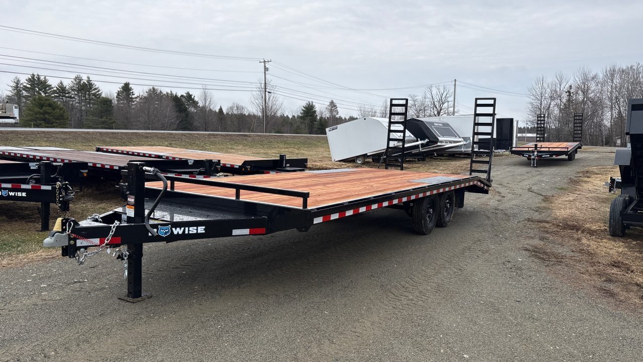 New 2026 BWISE Eh824-14 Equipment Trailer