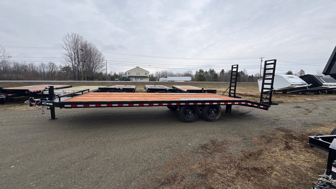 New 2026 BWISE Eh824-14 Equipment Trailer