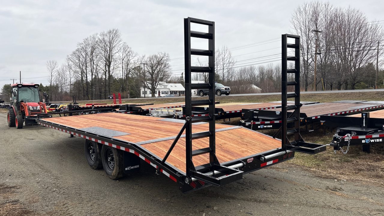 New 2026 BWISE Eh824-14 Equipment Trailer
