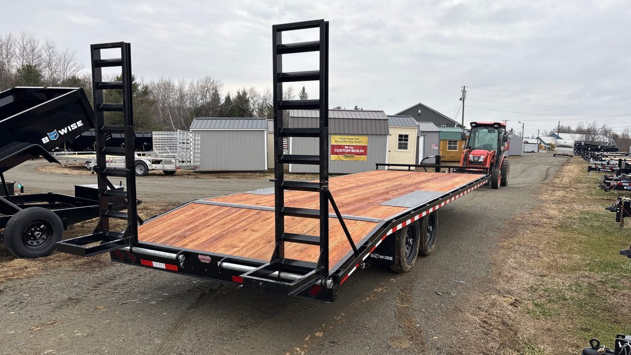 New 2026 BWISE Eh824-14 Equipment Trailer
