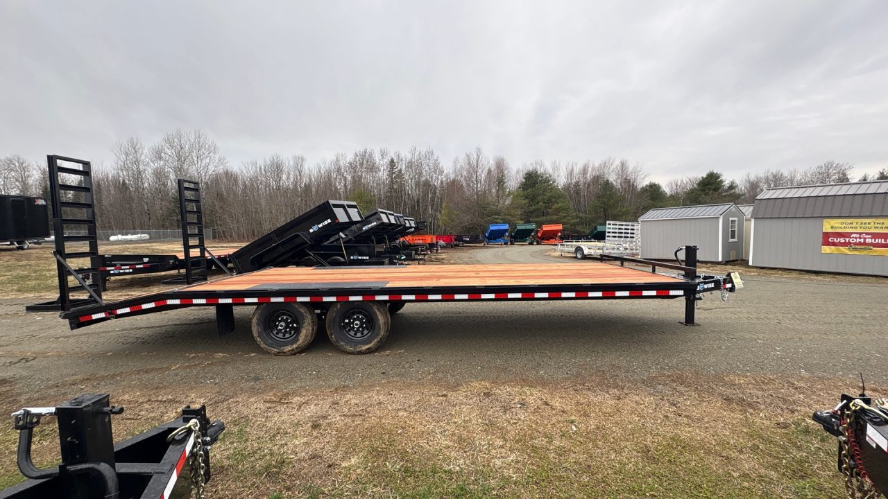 New 2026 BWISE Eh824-14 Equipment Trailer