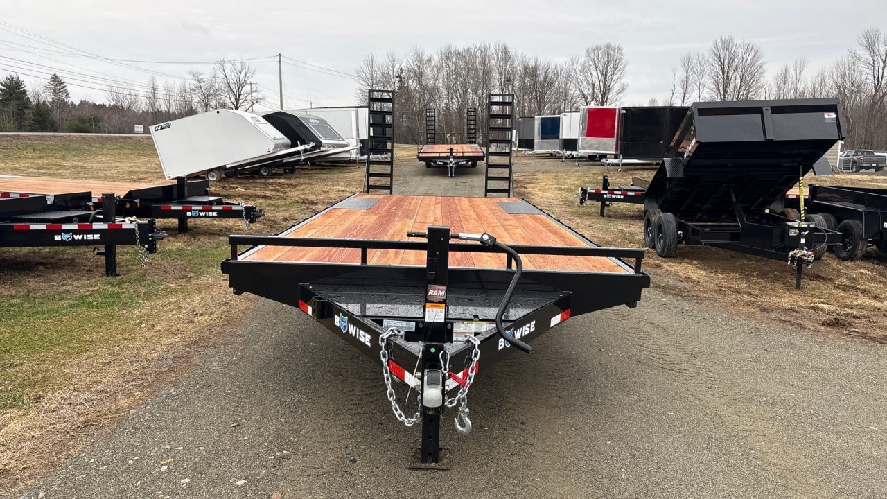 New 2026 BWISE Eh824-14 Equipment Trailer