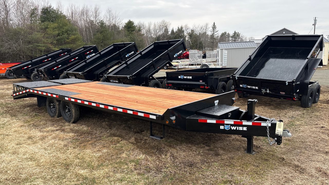New 2026 BWISE Edb24-15 Equipment Trailer