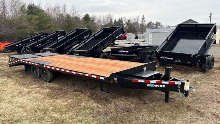 New 2026 BWISE Edb24-15 Equipment Trailer