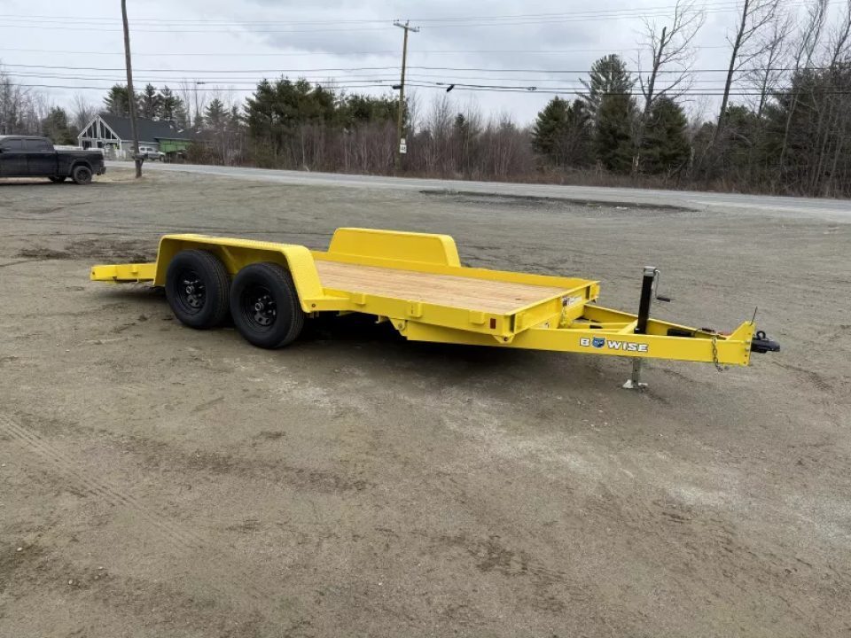 New 2025 BWISE T16 Tilt 10k Tilt Trailer