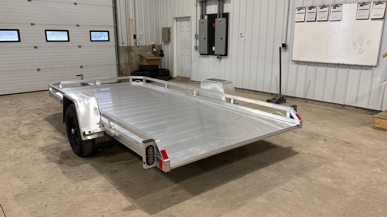 New 2026 Black Rhino TTS81x14 Utility Trailer