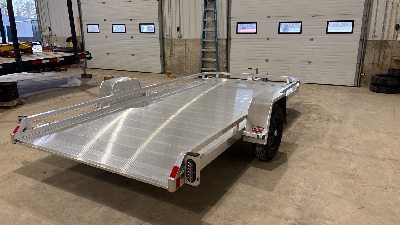 New 2026 Black Rhino TTS81x14 Utility Trailer