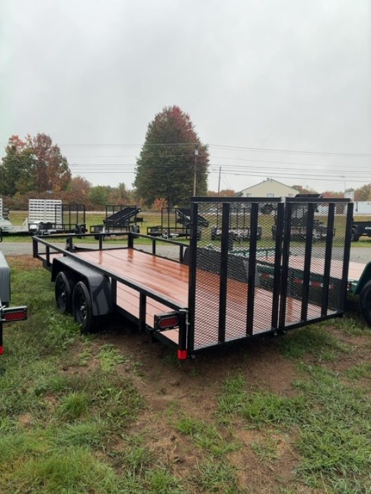 New 2027 BWISE UT-718 Utility Trailer