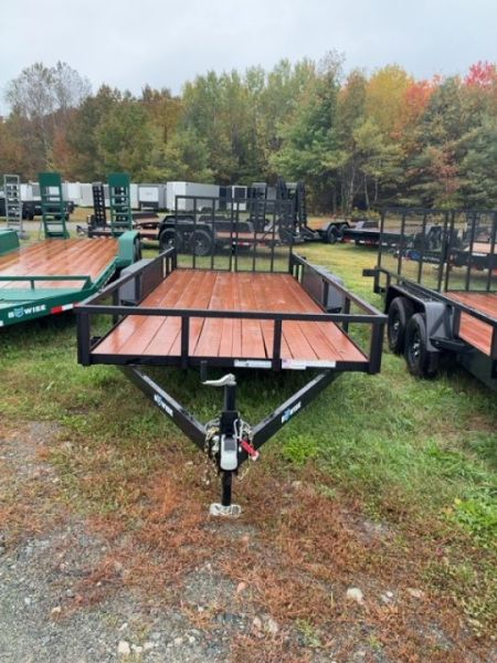 New 2027 BWISE UT-718 Utility Trailer