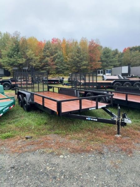 New 2027 BWISE UT-718 Utility Trailer