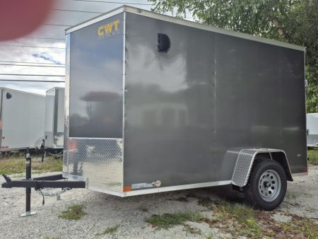 New 2027 Covered Wagon 6x10 Enclosed, 6'6" Height