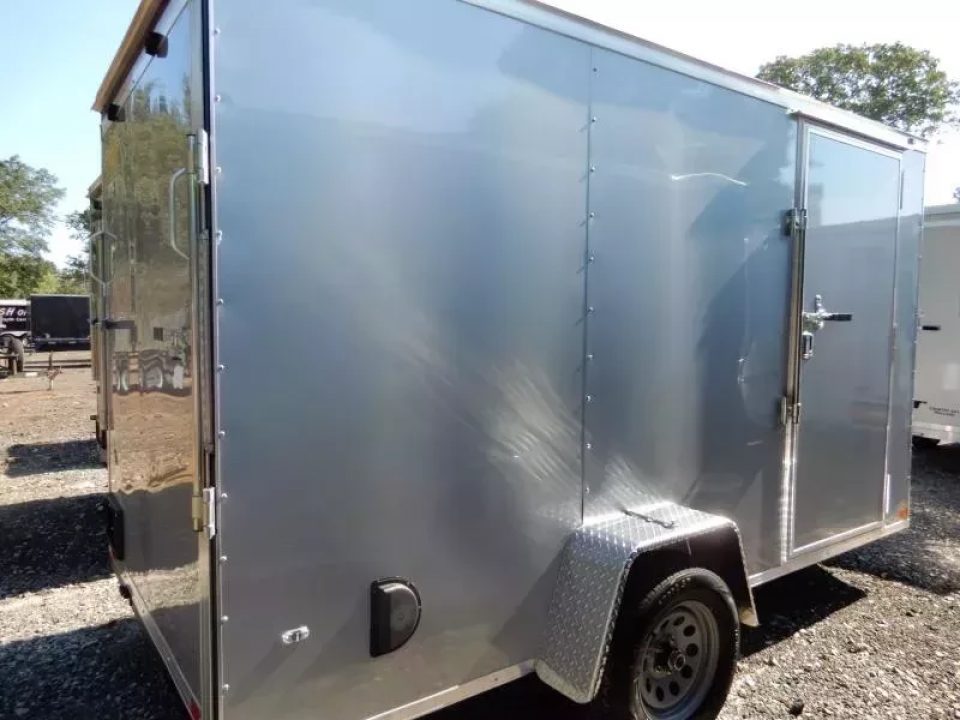 New 2027 Covered Wagon 6x10 Enclosed, 6'6" Height