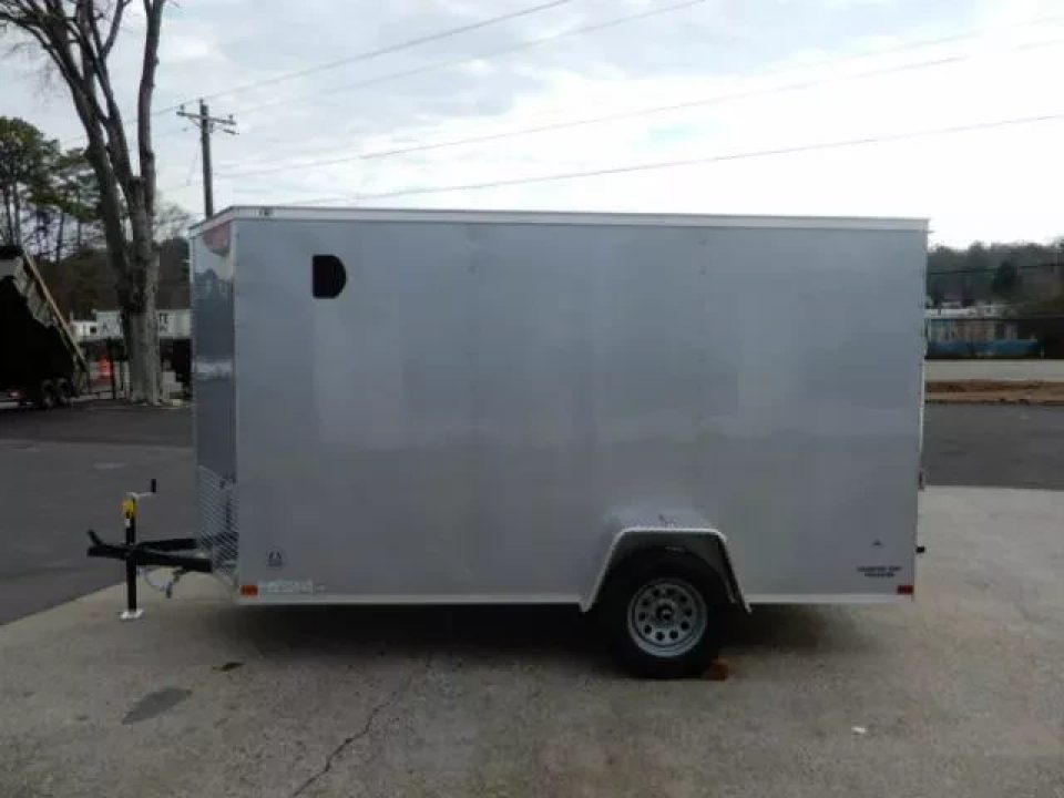 New 2027 Covered Wagon 6x10 Enclosed, 6'6" Height