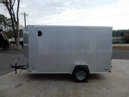 New 2027 Covered Wagon 6x10 Enclosed, 6'6" Height