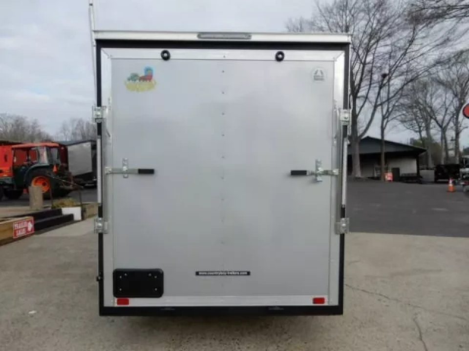 New 2026 Covered Wagon 6x12 Enclosed, 78" Height, Ramp Door