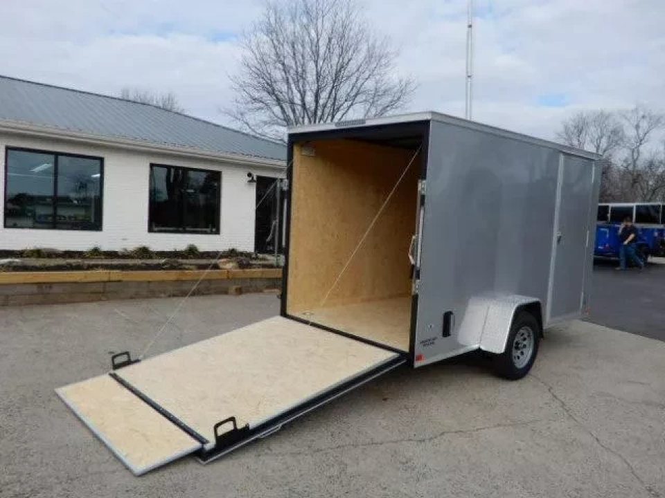 New 2026 Covered Wagon 6x12 Enclosed, 78" Height, Ramp Door