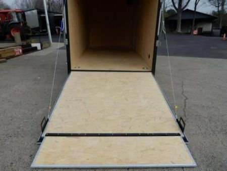 New 2026 Covered Wagon 6x12 Enclosed, 78" Height, Ramp Door